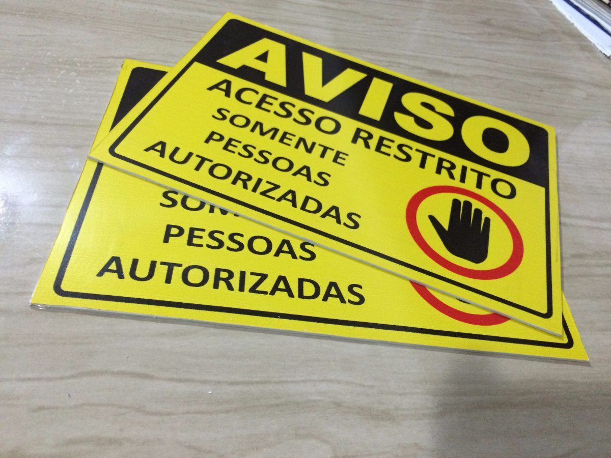 Exemplo De Placa Para Divulgar Os Serviços De Uma Copiadora