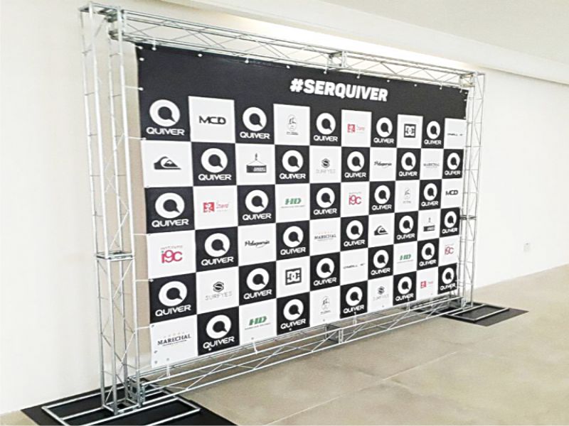 Banner Backdrop Personalizado em Lona