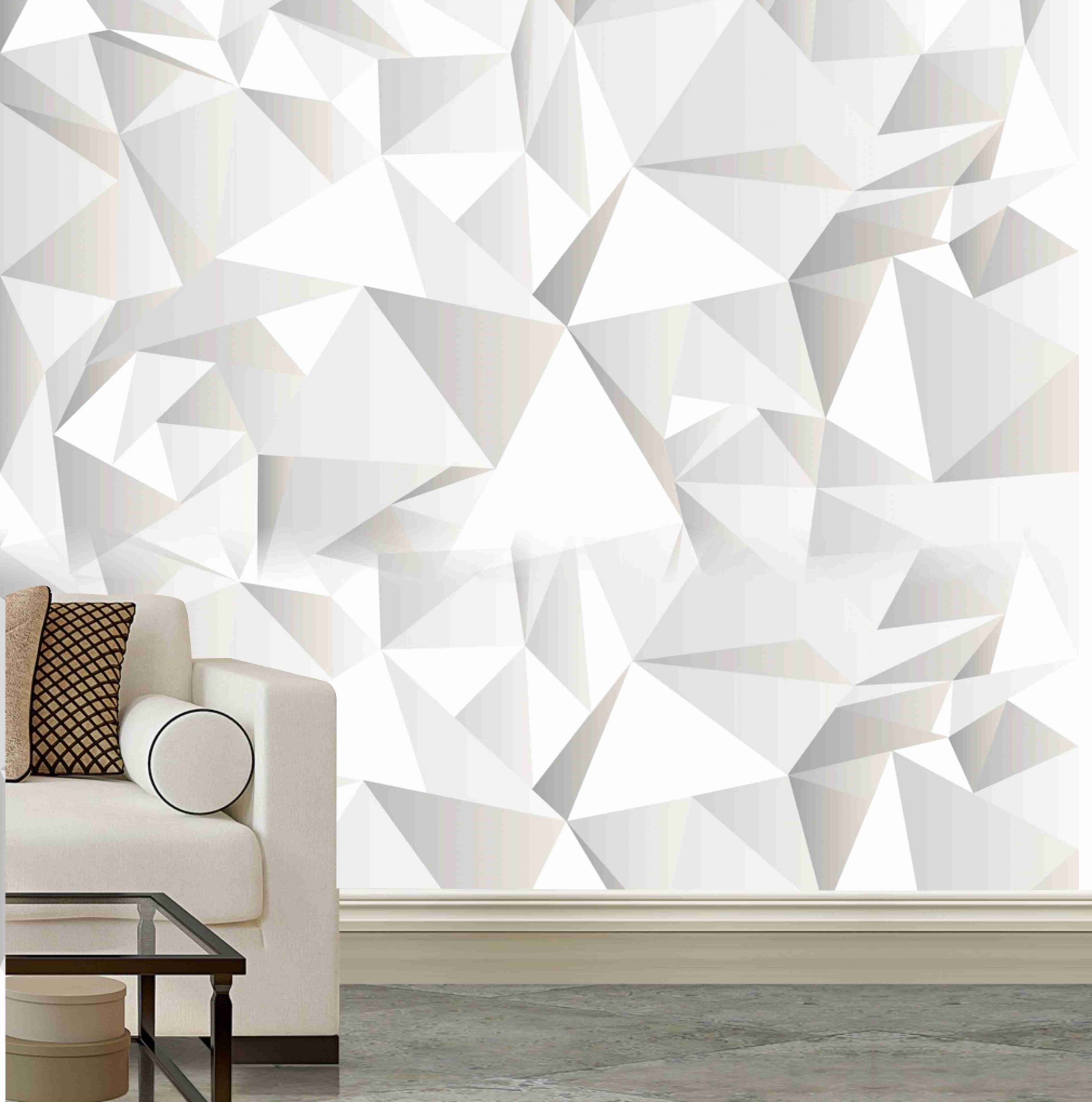 PAPEL PAREDE EFEITO 3D ABSTRATO GEOMETRICO