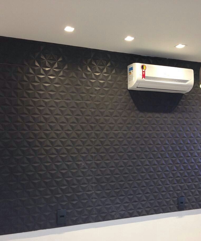 REVESTIMENTO 3D ESTRELA PEQUENA - PVC POLIETILENO