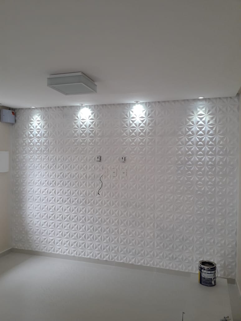 REVESTIMENTO 3D ESTRELA PEQUENA - PVC POLIETILENO