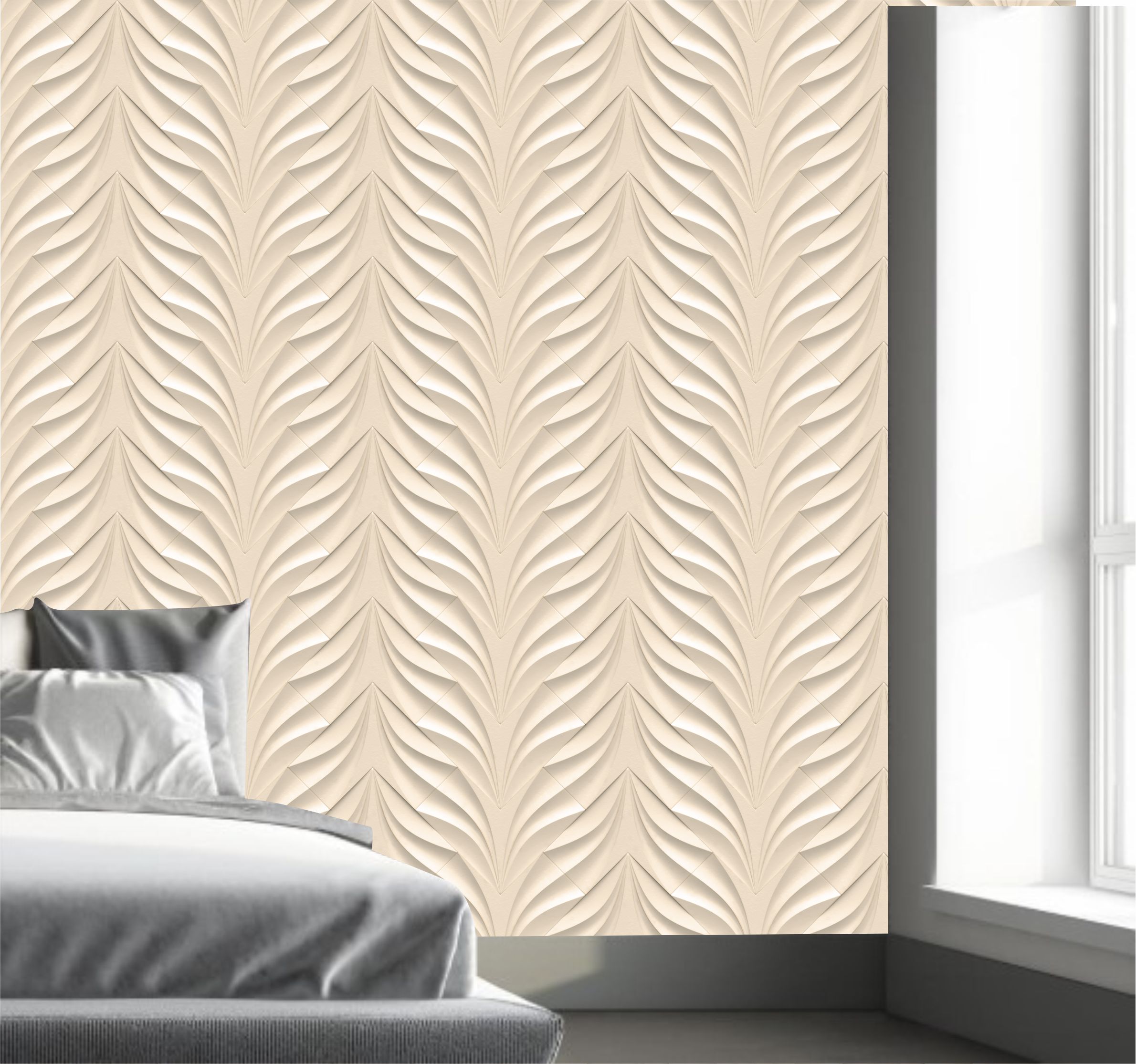 PAPEL DE PAREDE 3D LINE