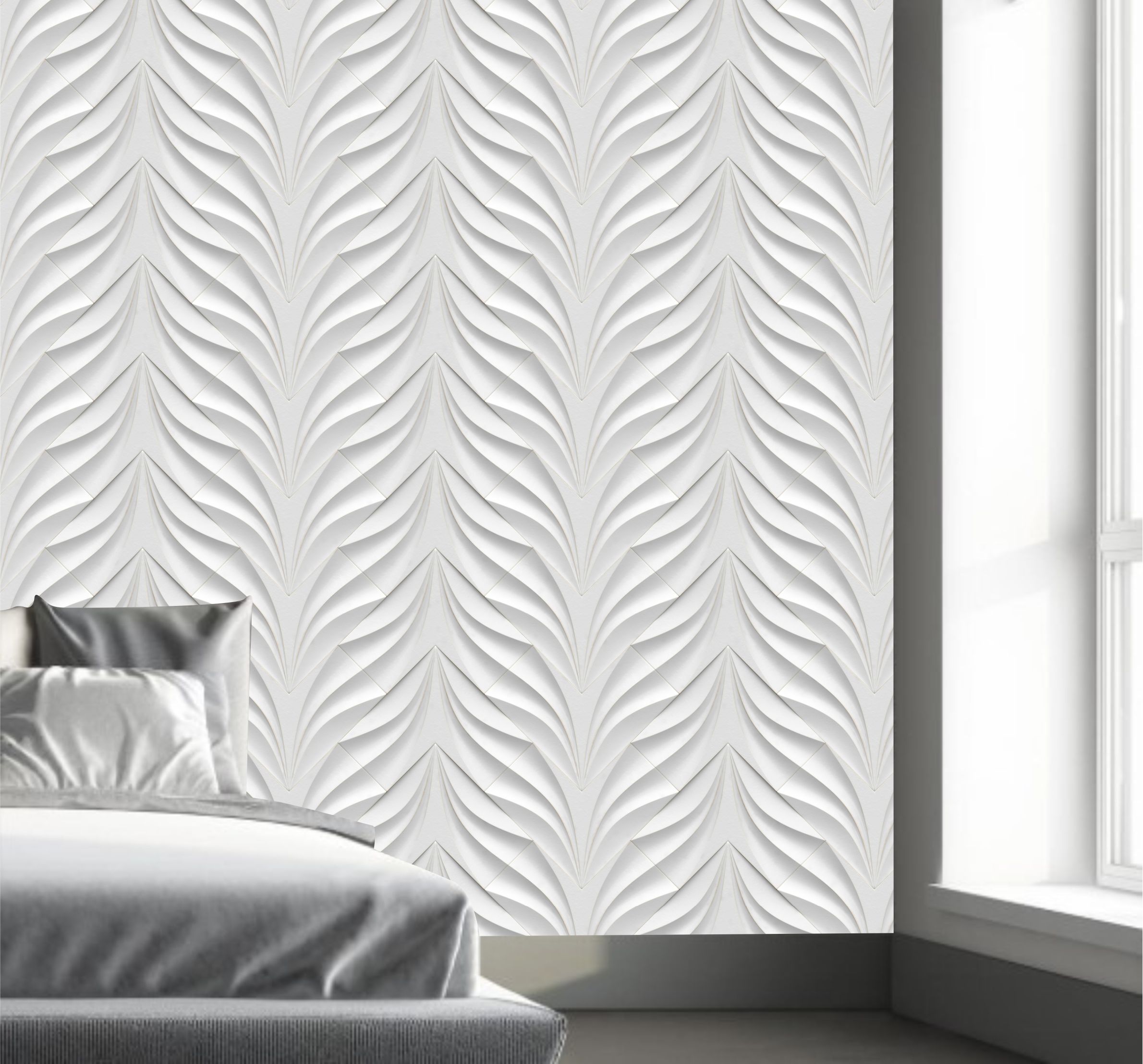 PAPEL DE PAREDE 3D LINE