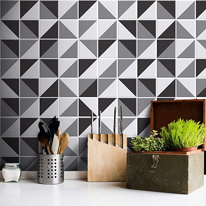 PAPEL DE PRADE COZINHA / BANHEIRO - GEOMÉTRICO