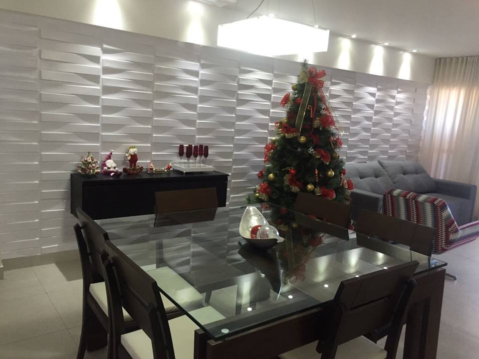 Revestimento LOSANG - 3D - 50×50 Branco – PVC