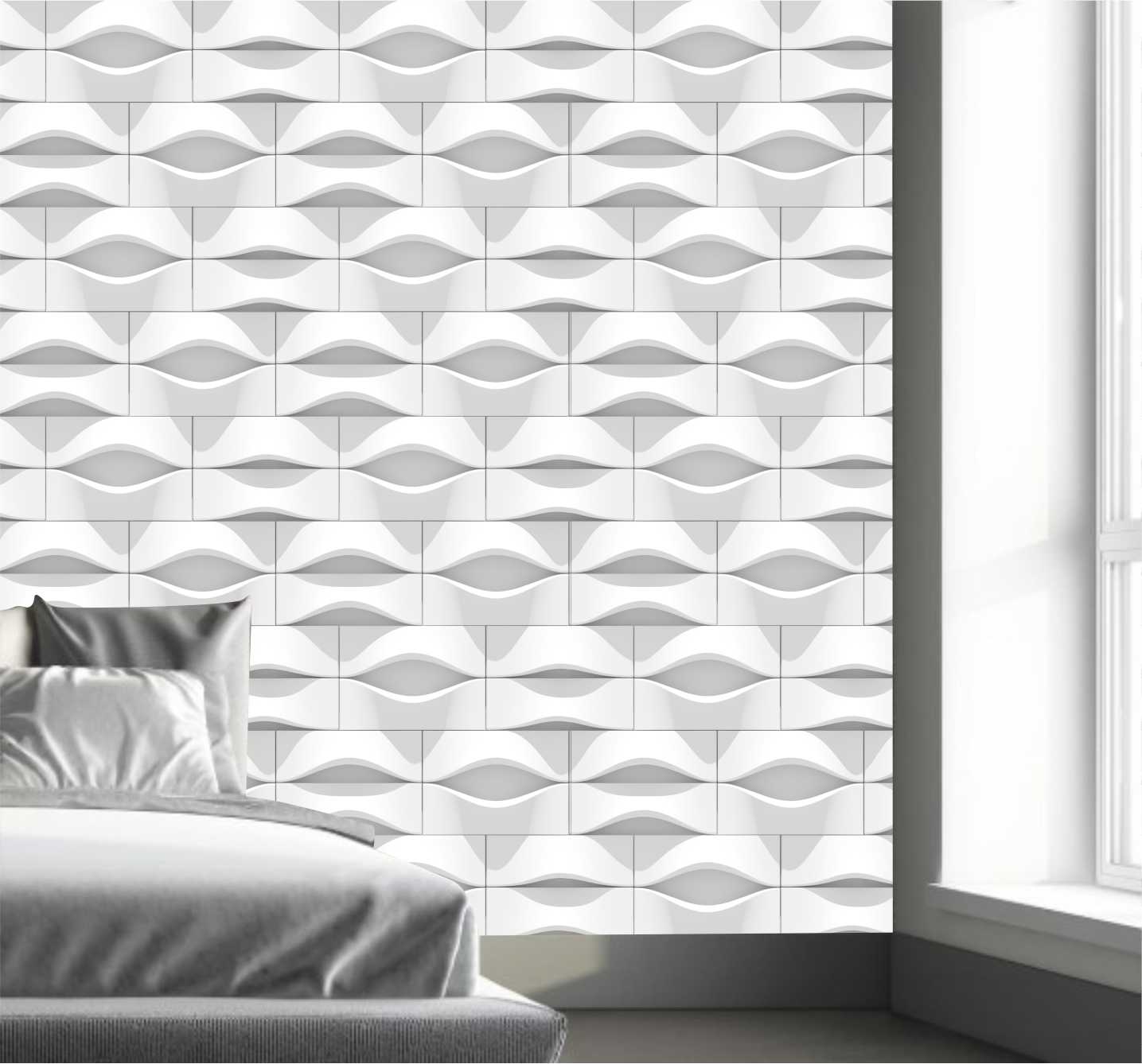 PAPEL DE PAREDE EFEITO 3D ABERTO LINE