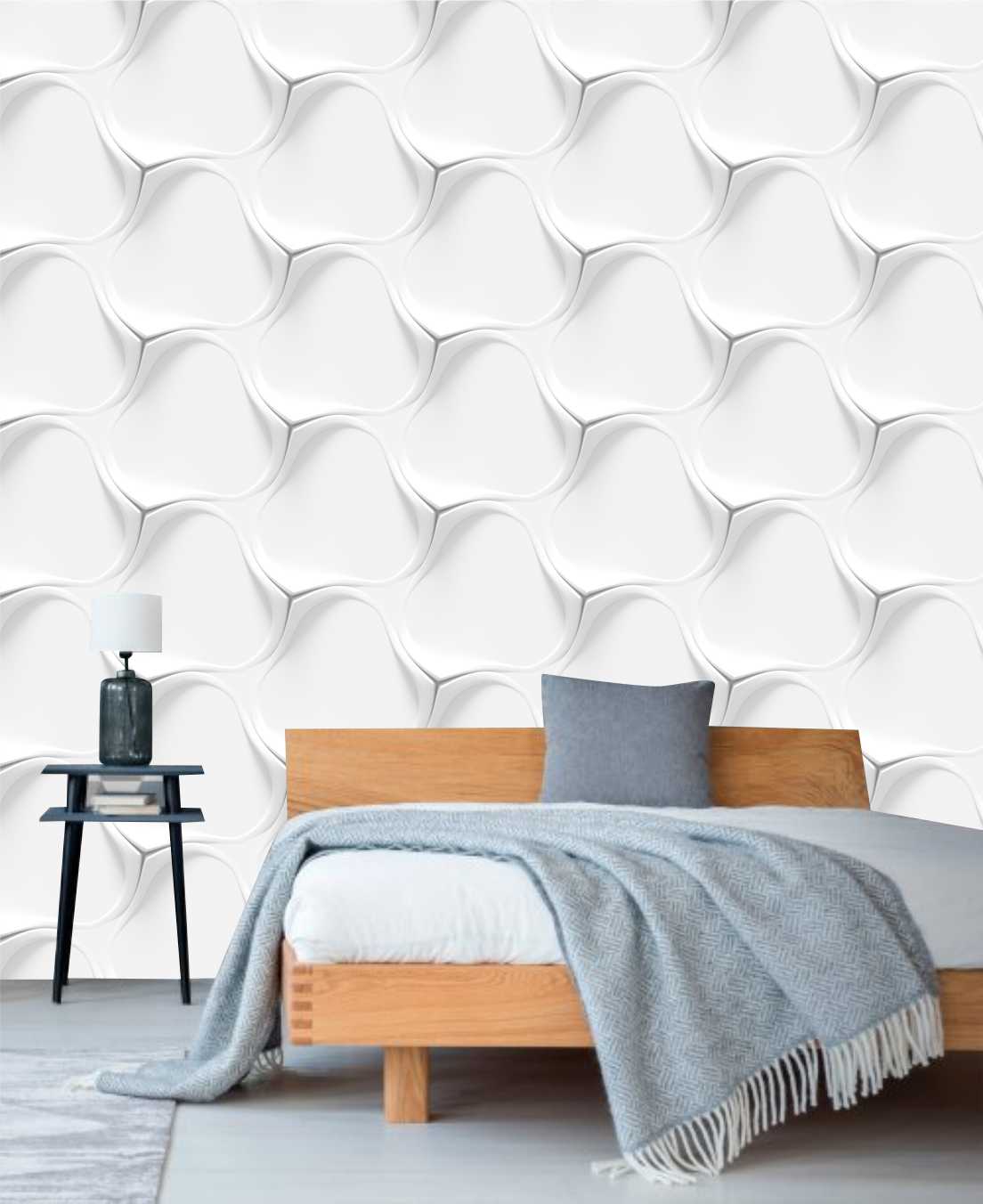 PAPEL PAREDE EFEITO 3D ESTRELADO