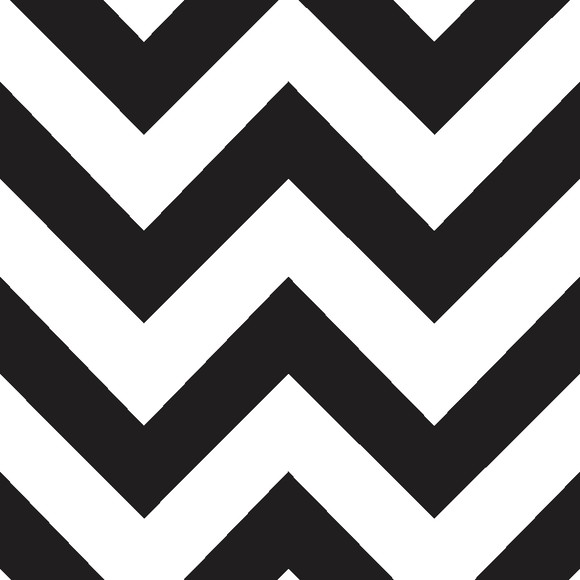 PAPEL DE PAREDE CHEVRON PRETO E BRANCO