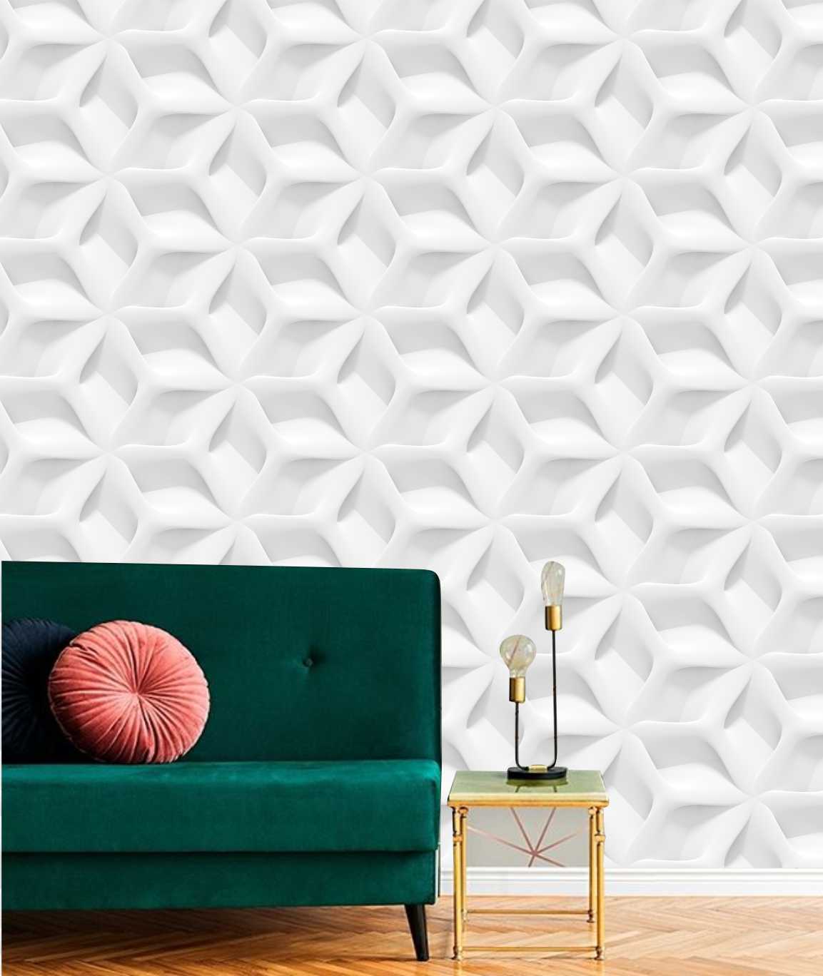PAPEL DE PAREDE 3D ESTRELADO