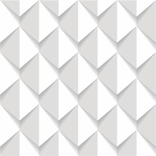 PAPEL PAREDE EFEITO 3D PONTAS TRIANGULAR