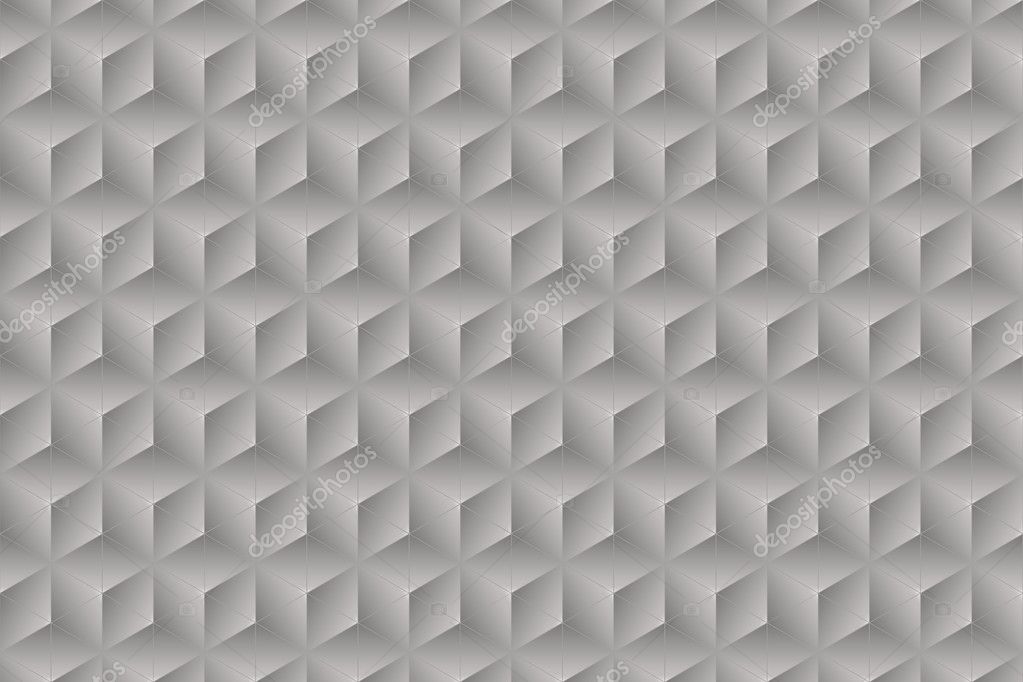 PAPEL DE PAREDE EFEITO 3D GEOMÉTRICO HEXAGONAL