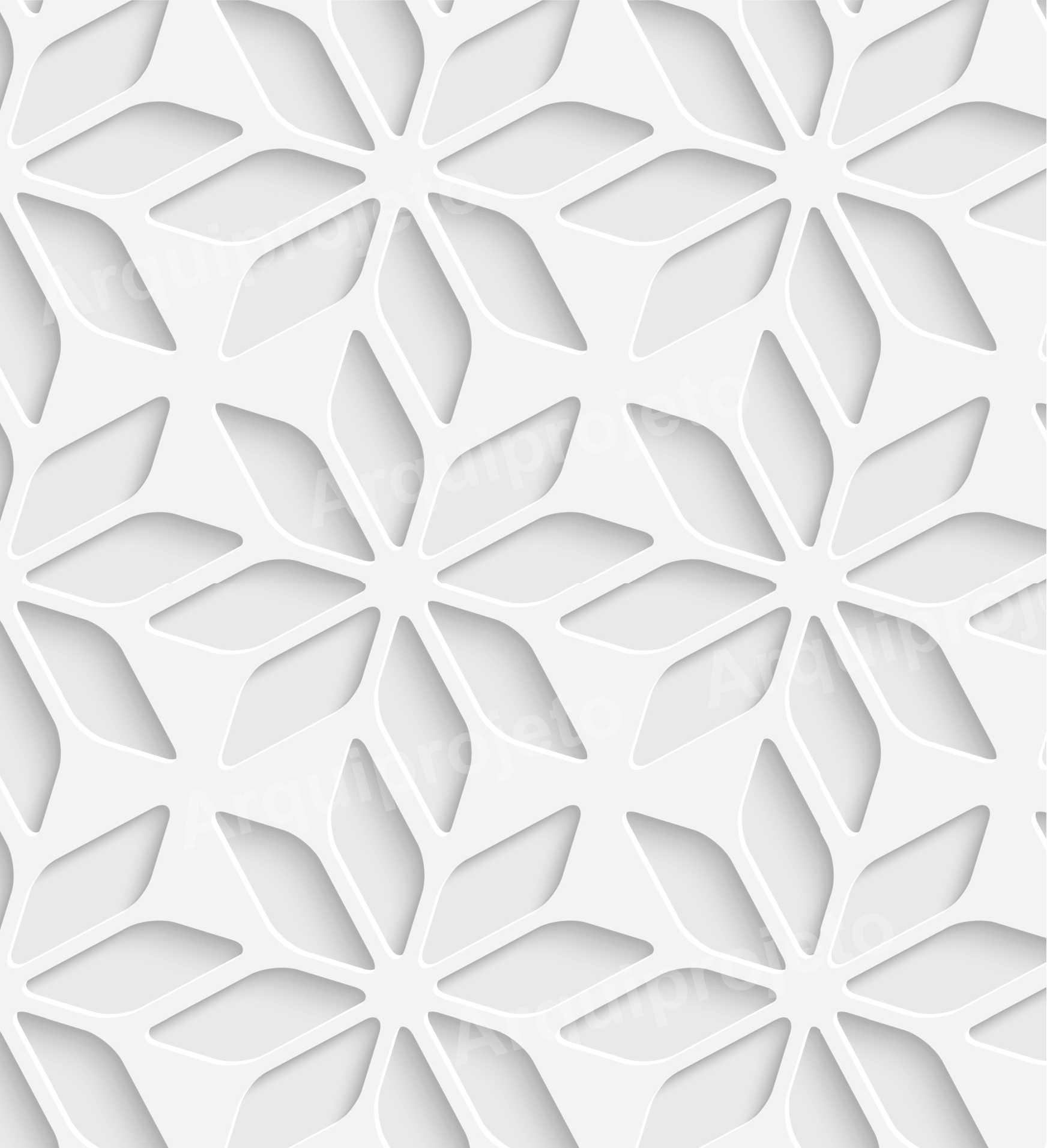 PAPEL DE PAREDE 3D FLOR