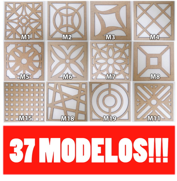 PAINEL VAZADO - MODELO GEOMETRIC