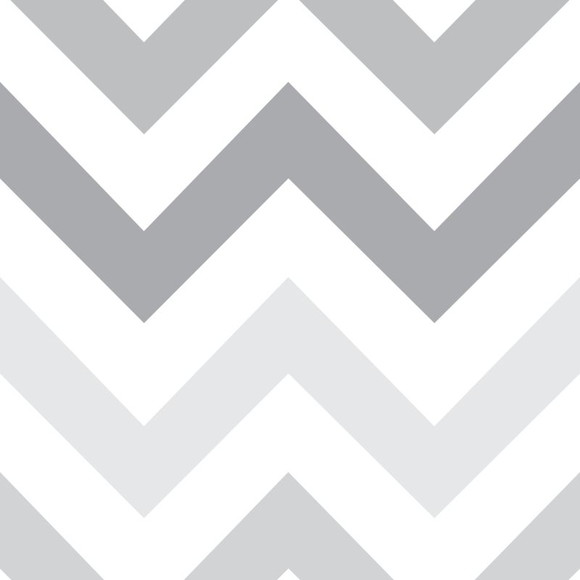PAPEL DE PAREDE CHEVRON TONS DE CINZA COM BRANCO