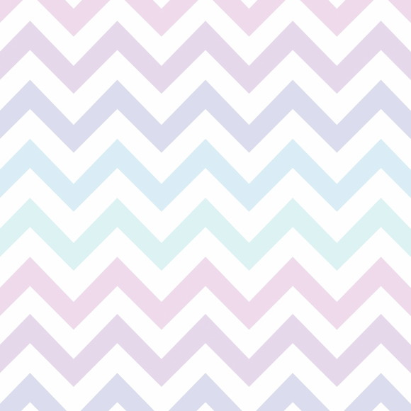 PAPEL DE PAREDE VINILICO LAVAVEL CHEVRON AZUL LILAS ROSA E BRANCO