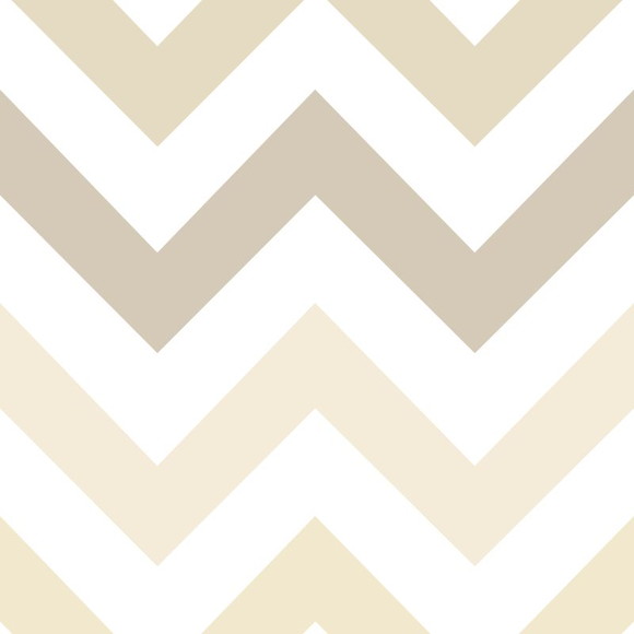 PAPEL DE PAREDE CHEVRON LAVÁVEL TONS DE BEGE COM BRANCO