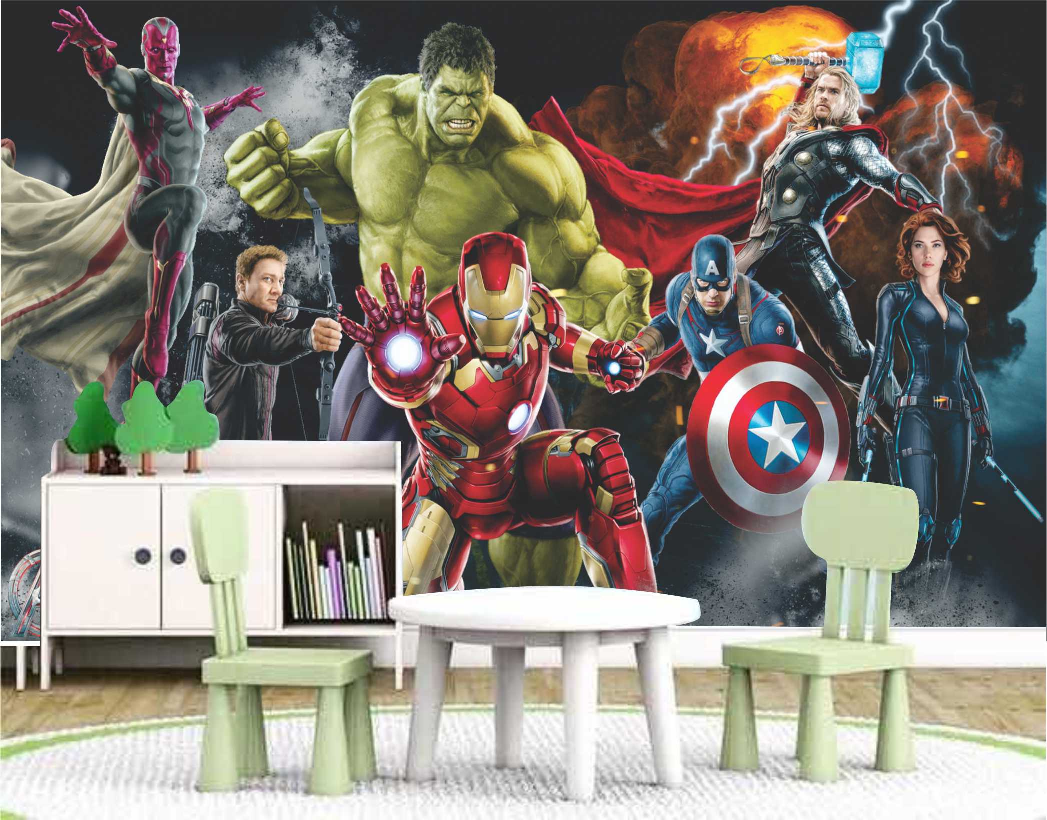 PAPEL PAREDE VINGADORES 002