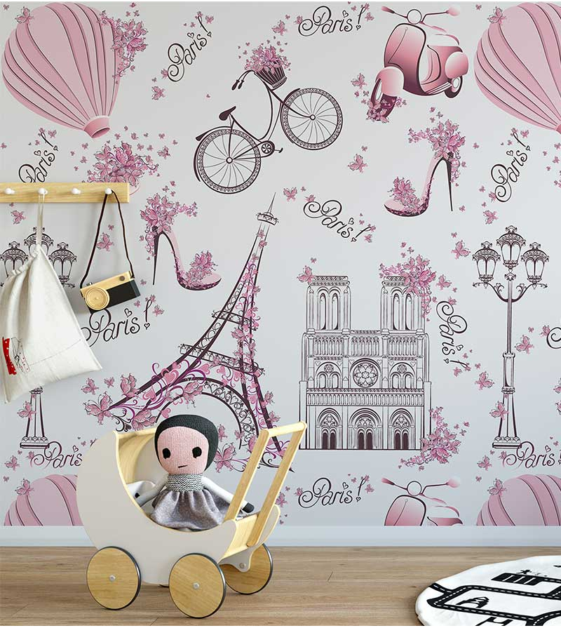 PAPEL DE PAREDE PARIS TEEM