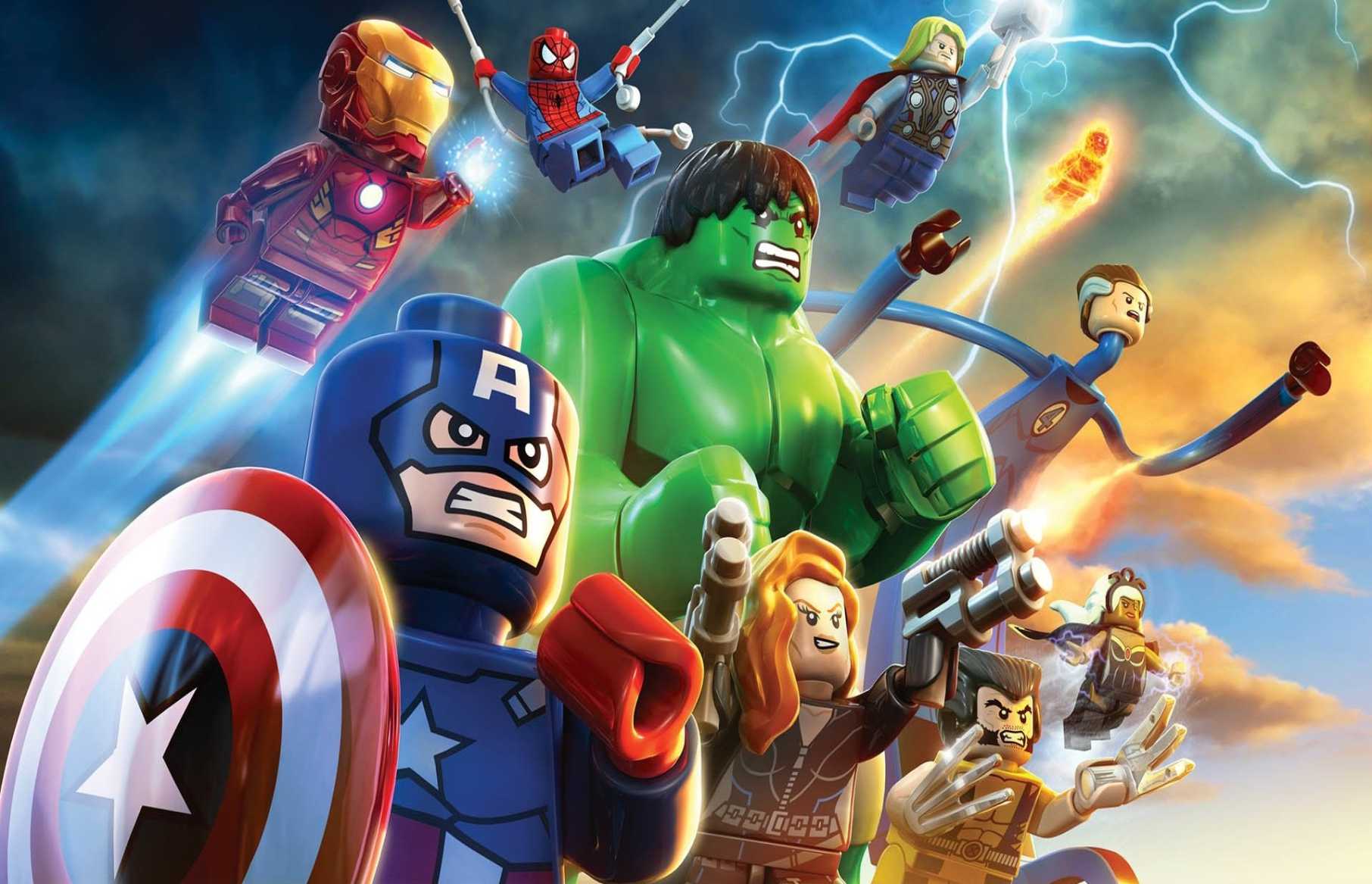 PAPEL DE PAREDE VINGADORES LEGO 003