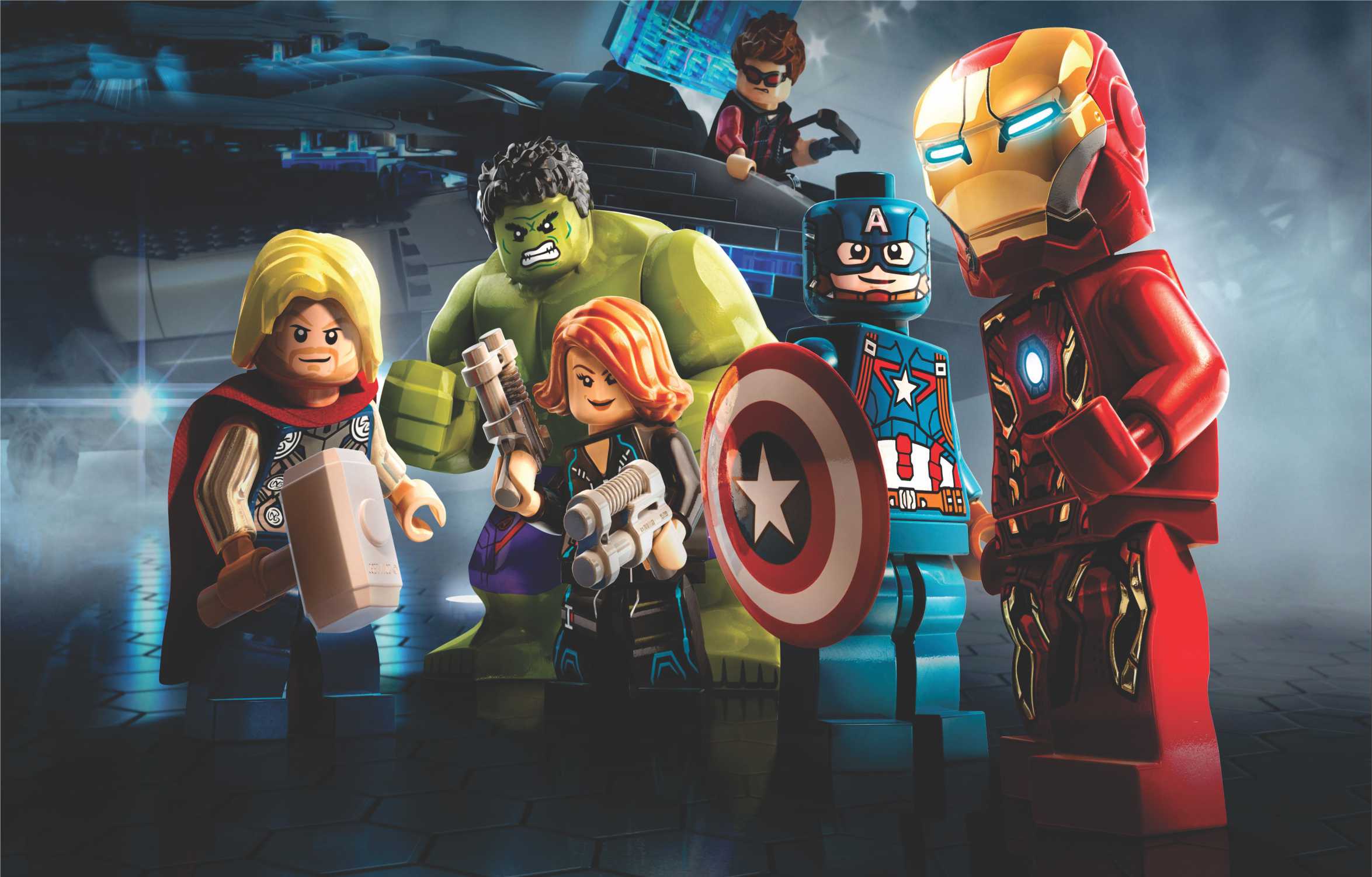 PAPEL DE PAREDE VINGADORES LEGO 004