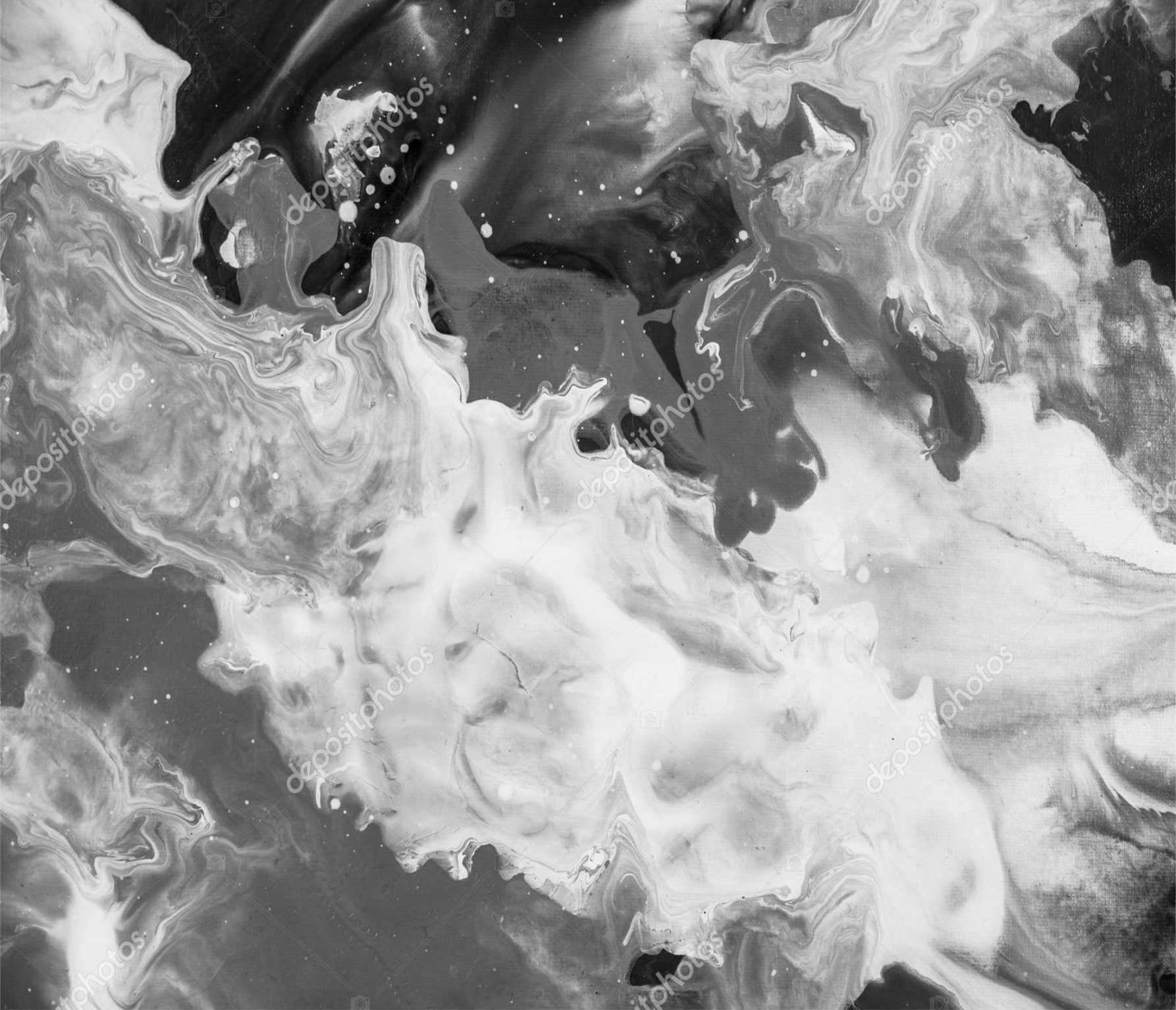 PAPEL PAREDE EFEITO MÁRMORE PINTURA CINZA PRETO E BRANCO