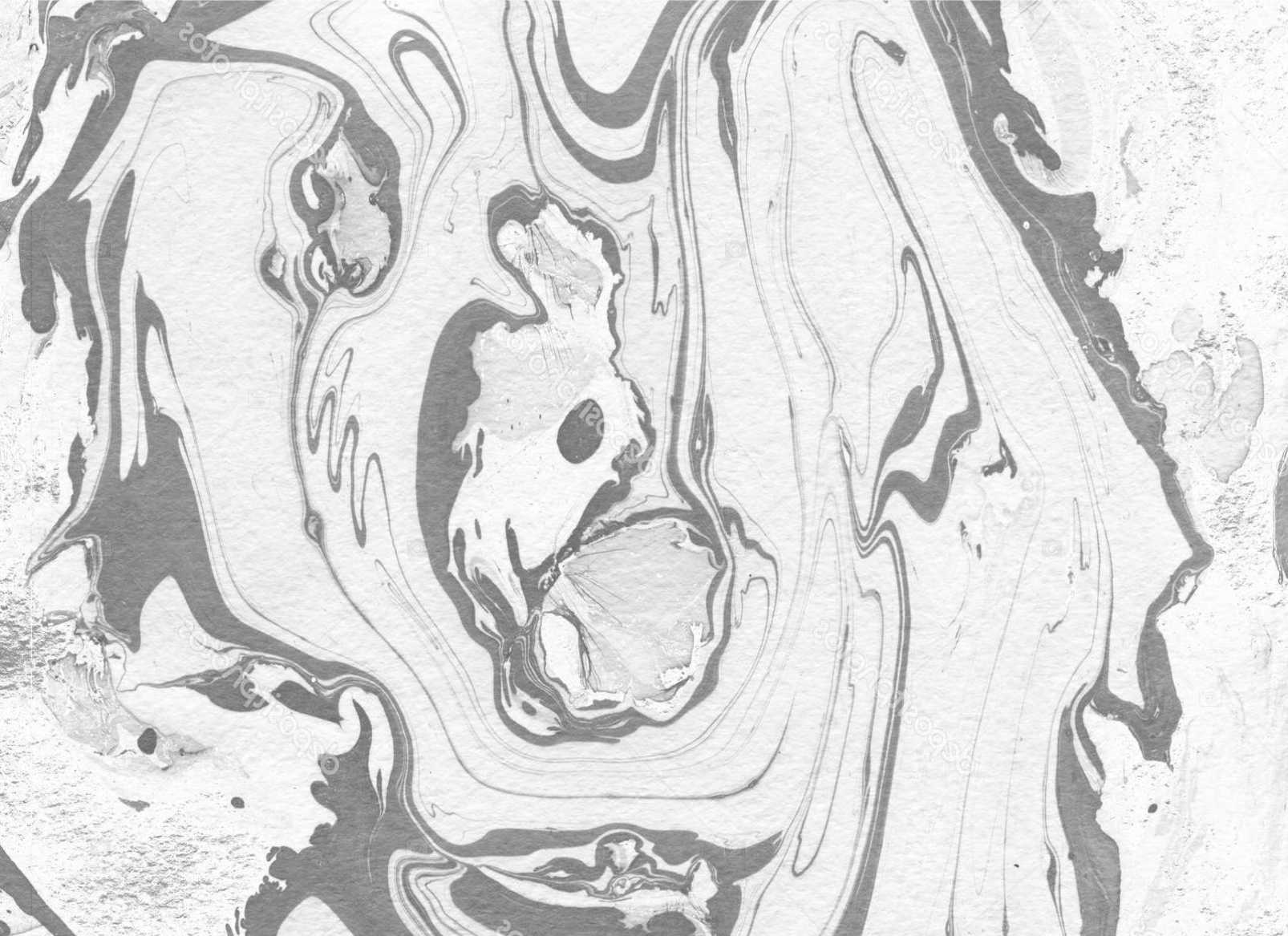 PAPEL DE PAREDE PINTURA CINZA COM BRANCO