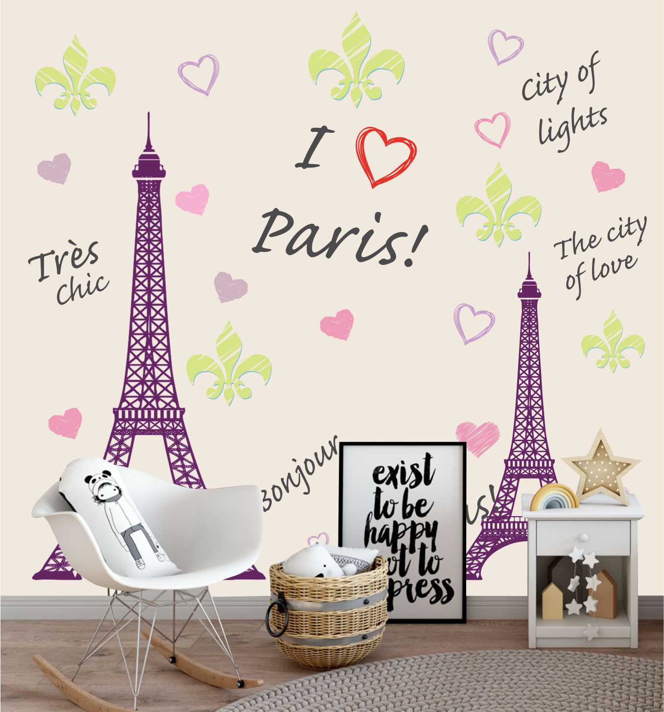 PAPEL DE PAREDE PARIS TORRE EIFFEL