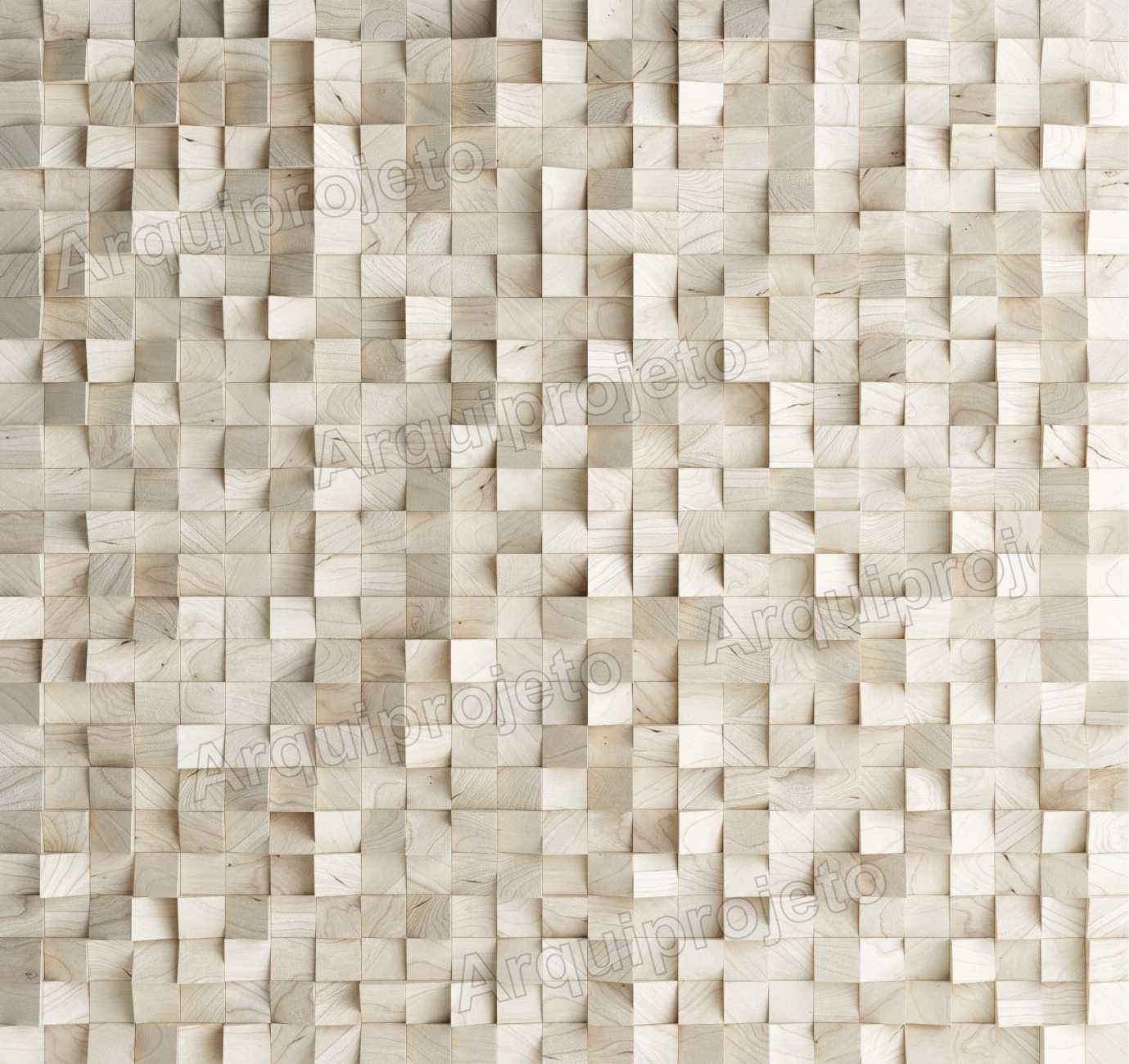 PAPEL PAREDE PEDRAS EM CUBOS 3D