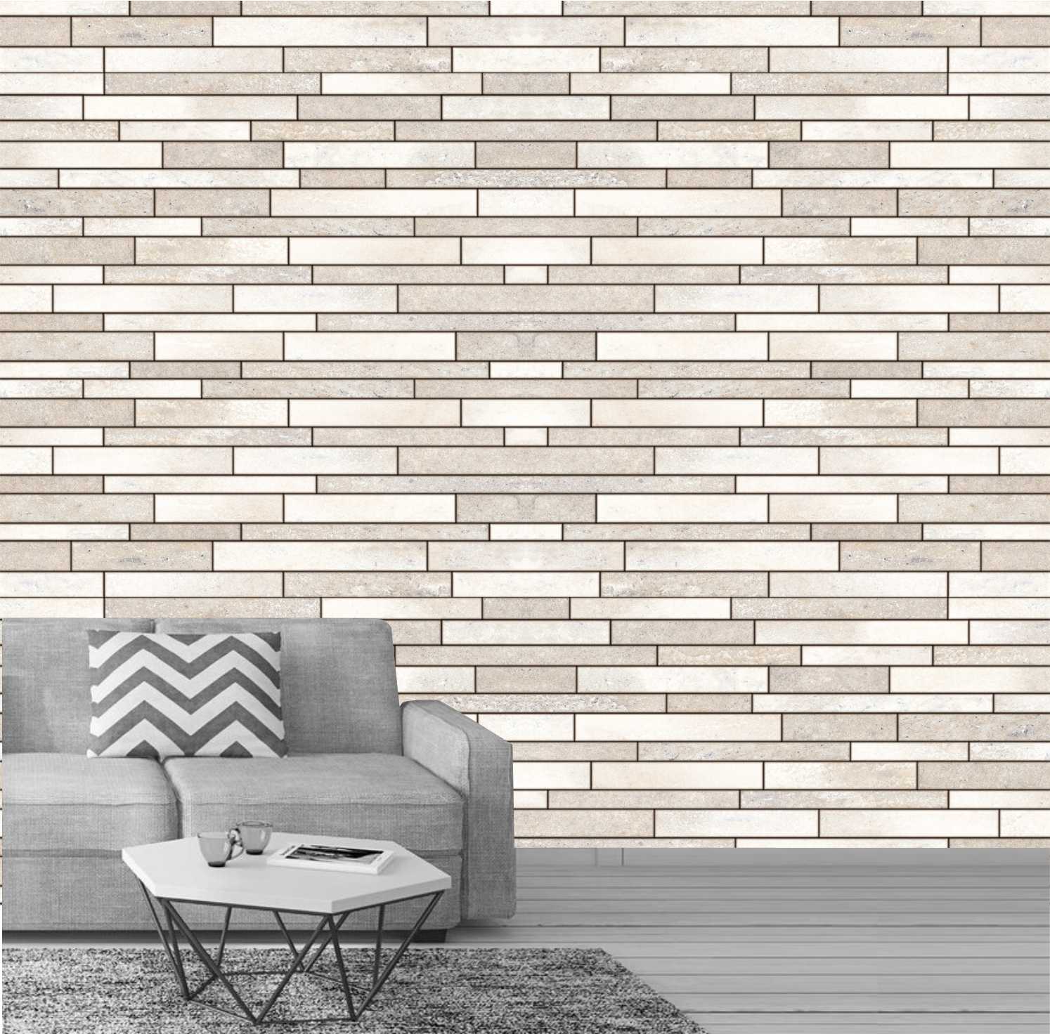 PAPEL DE PAREDE PEDRAS TONS DE BEGE