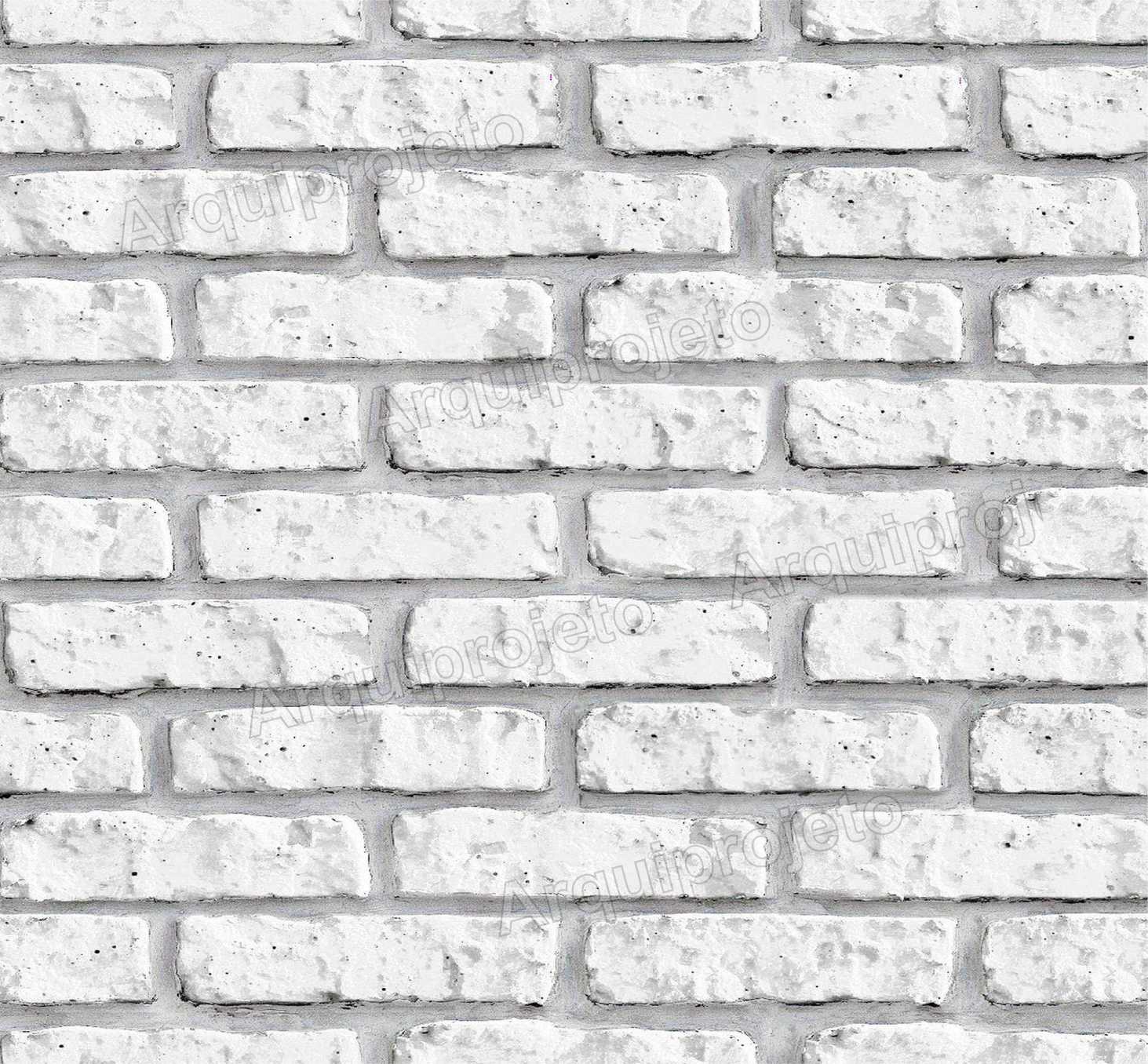 PAPEL DE PAREDE TIJOLO BRANCO