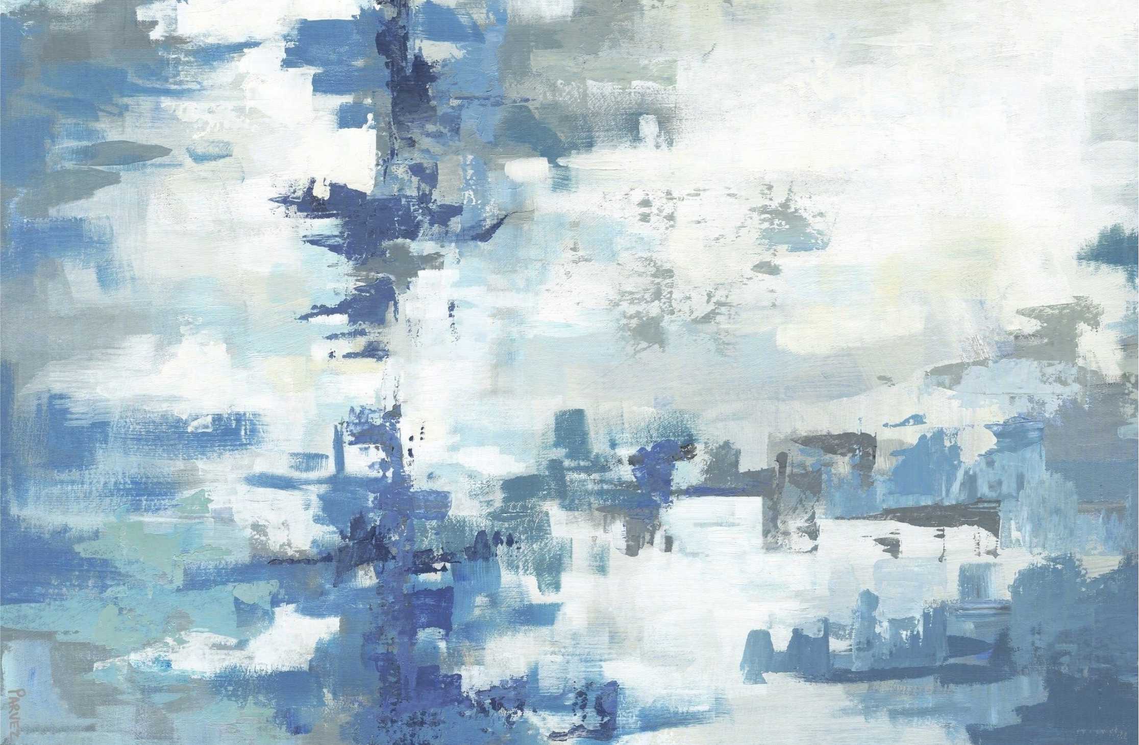 QUADRO ABSTRATO PINTURA 3 PARTES - 160 X 70