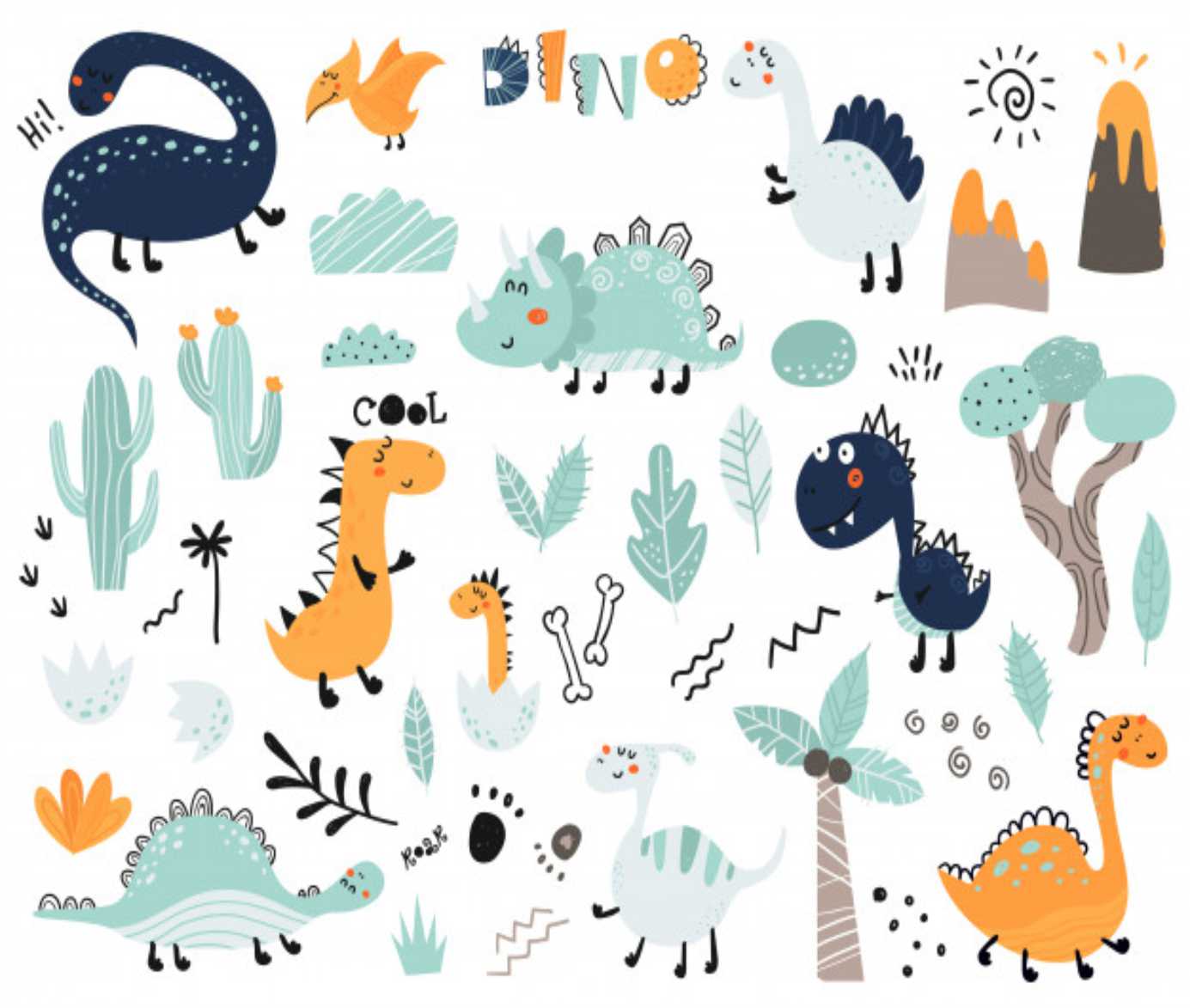 PAPEL PAREDE DINOSSAUROS