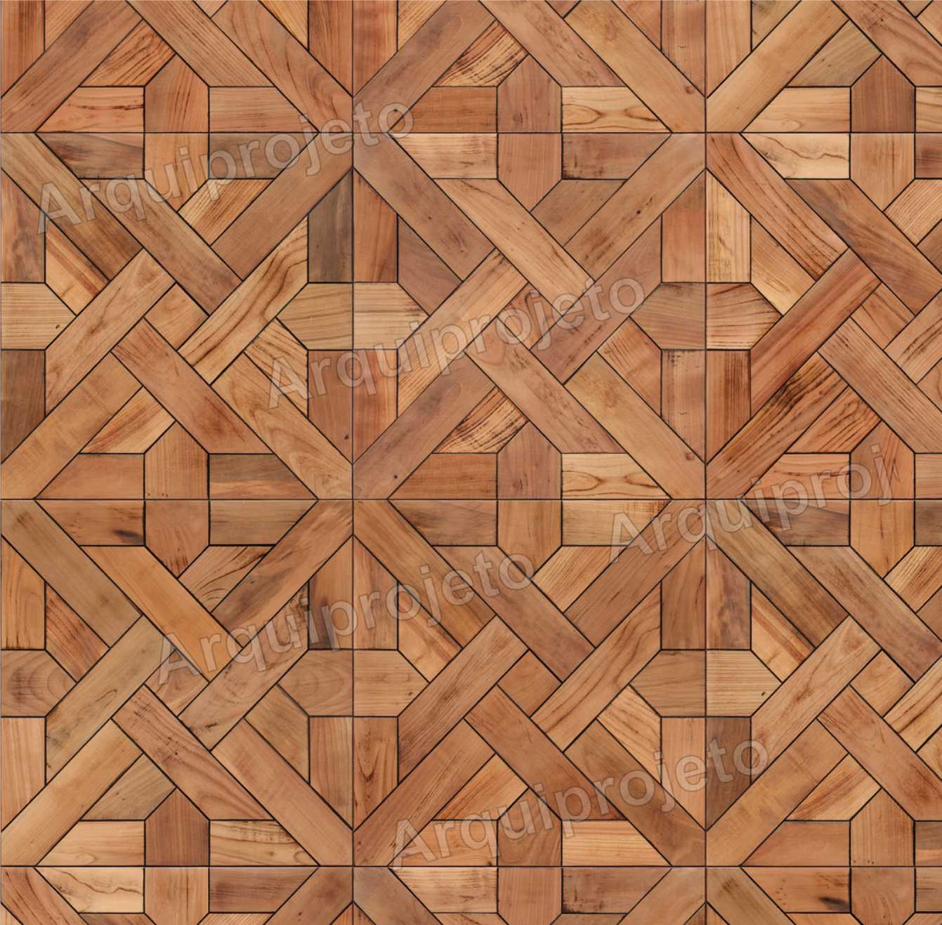 PAPE DE PAREDE MOSAICO DE MADEIRA