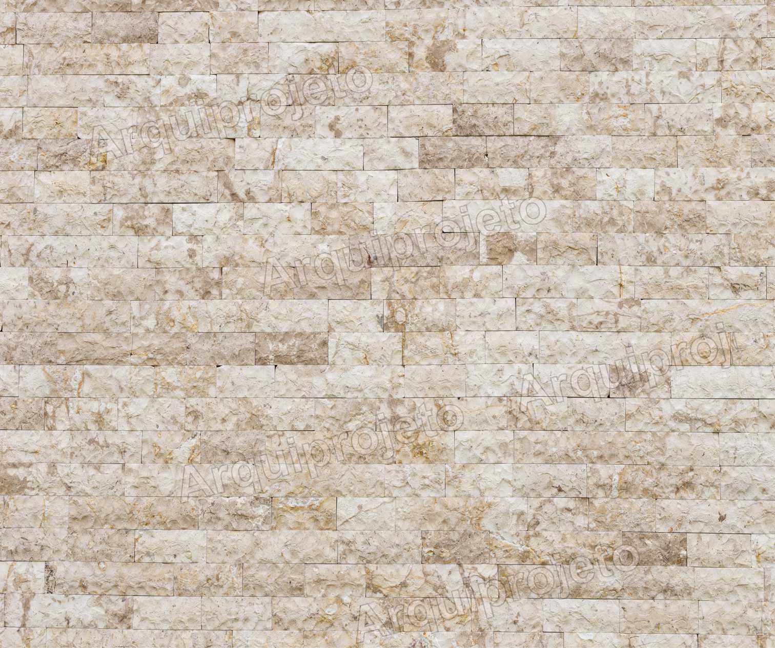 PAPEL DE PAREDE PEDRA TIJOLO BEGE
