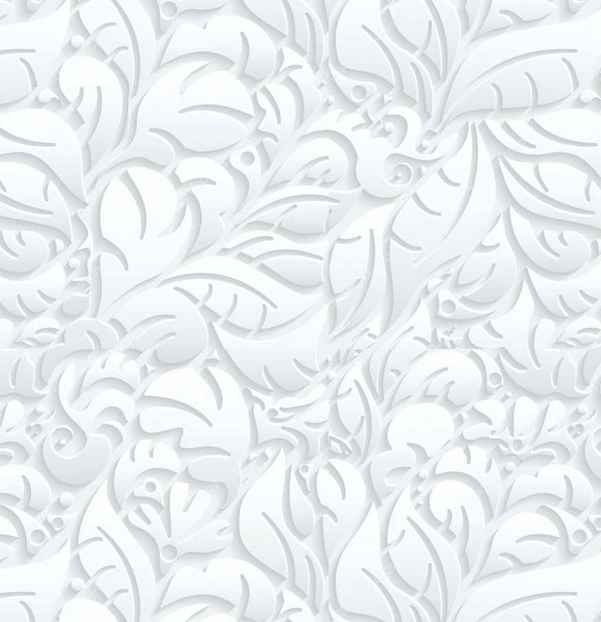 PAPEL PAREDE ARABESCO FLORAL TONS DE CINZA COM BRANCO