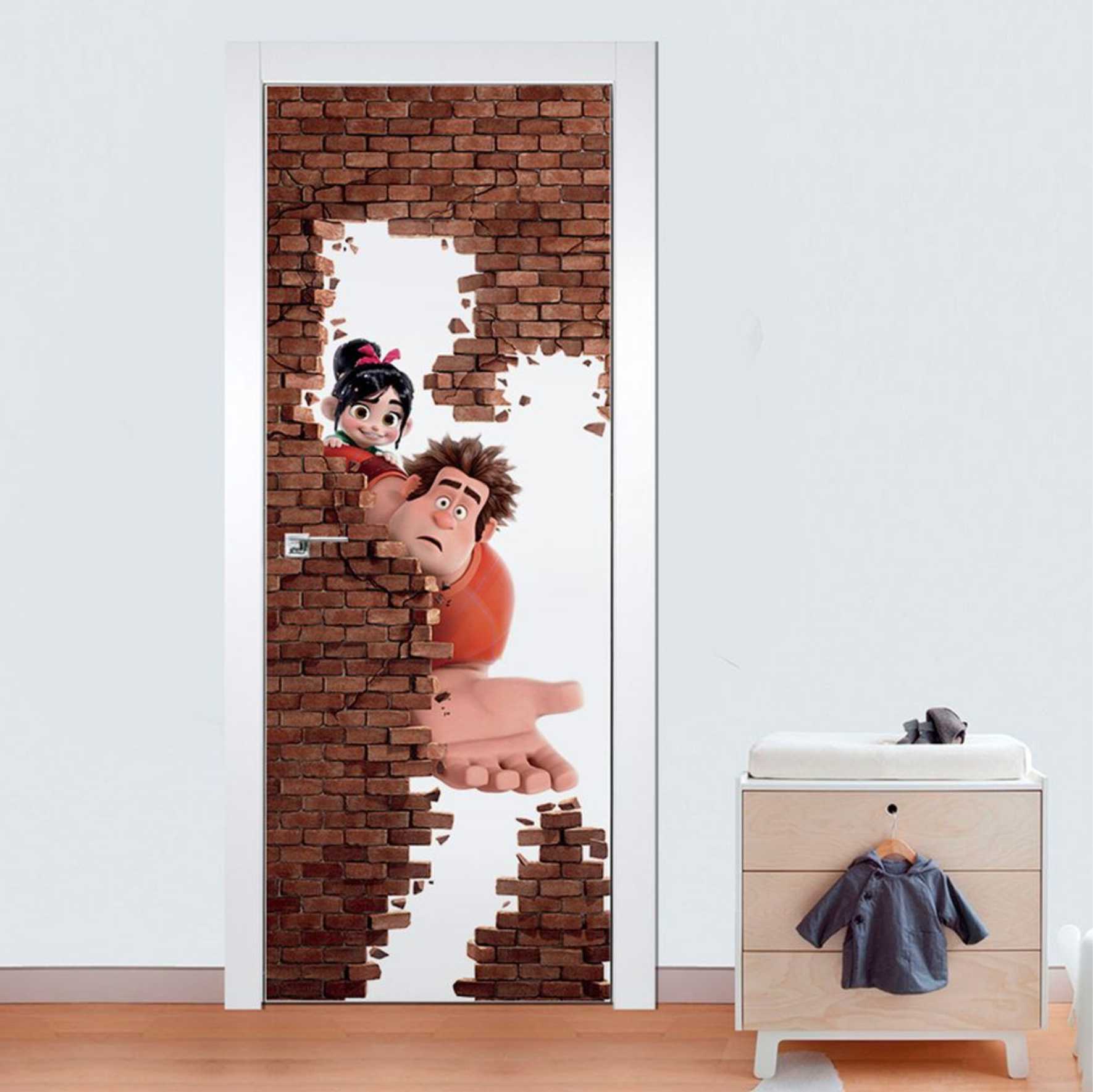 ADESIVO PERSONALIZADO PARA PORTA
