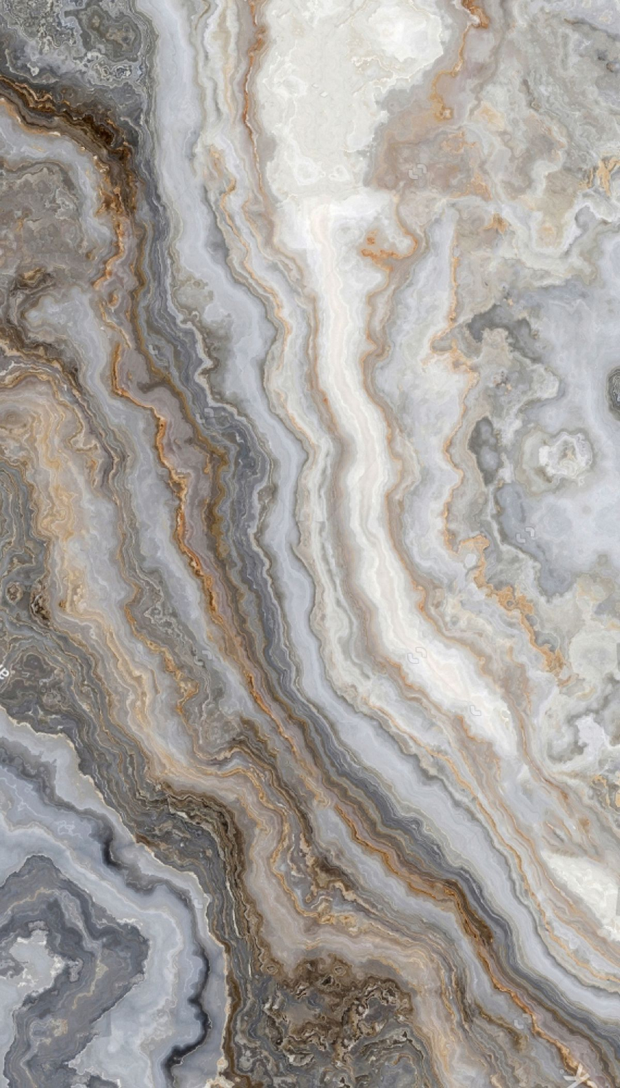 PAPEL PAREDE EFEITO MARMORE CINZAS BRANCO E BEGE