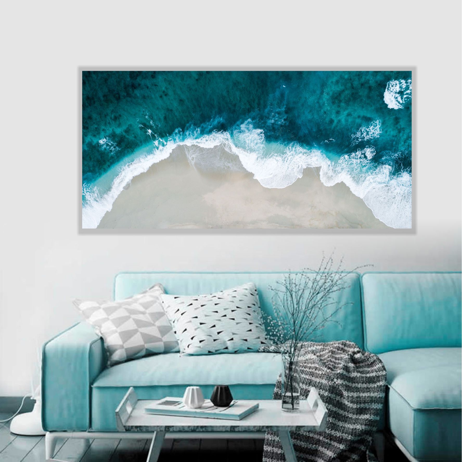 QUADRO EM CANVAS PRAIA