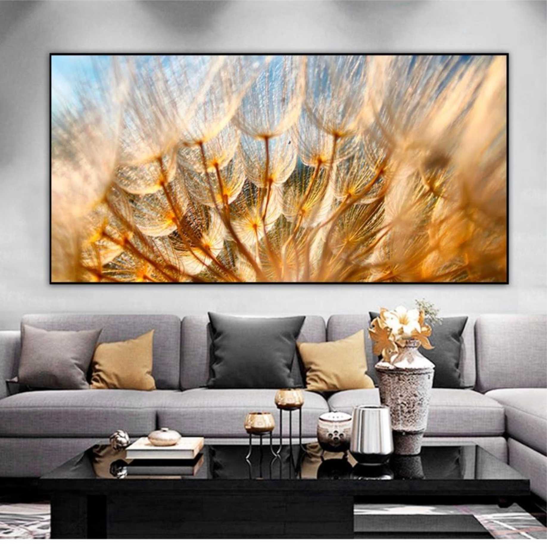 QUADRO FLOR DENTE DE LEÃO
