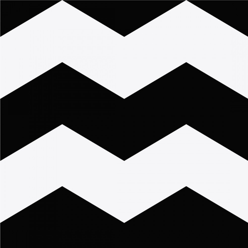 PAPEL DE PAREDE LAVAVEL CHEVRON PRETO BRANCO