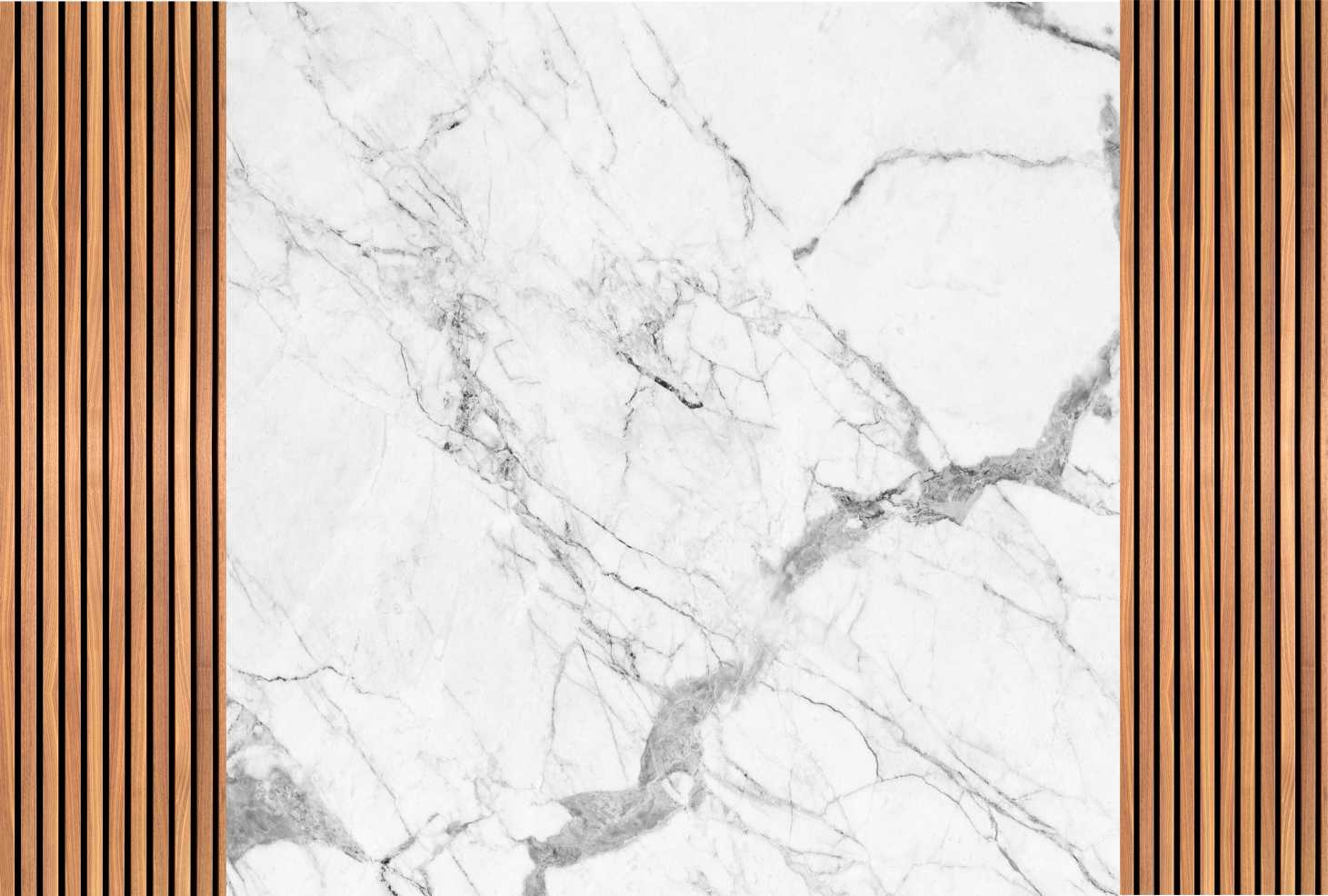 PAPEL DE PAREDE MARMORE BRANCO COM RIPADO SALA