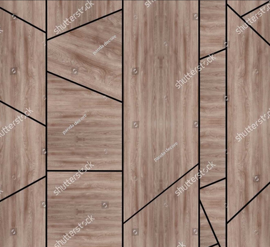 PAPEL DE PAREDE MADEIRA COM LINHAS - SALA QUARTO CASAL
