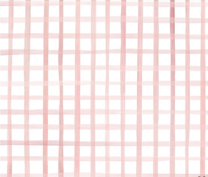 papel de parede vichy XADREZ rosa aquarela