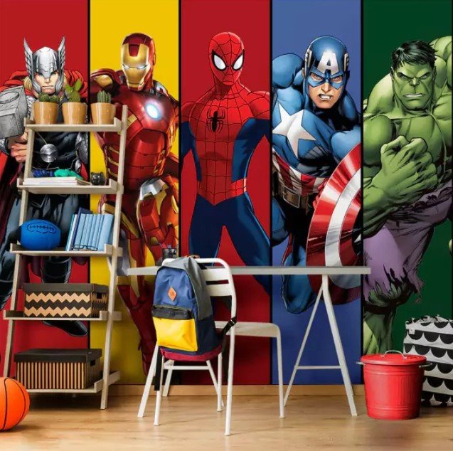 PAPEL DE PAREDE HEROIS