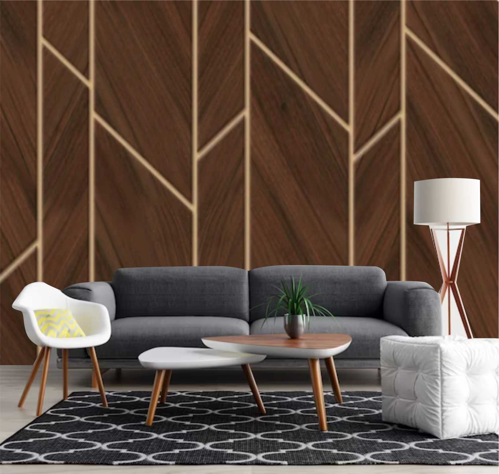 PAPEL DE PAREDE MADEIRA PARA SALA E QUARTO