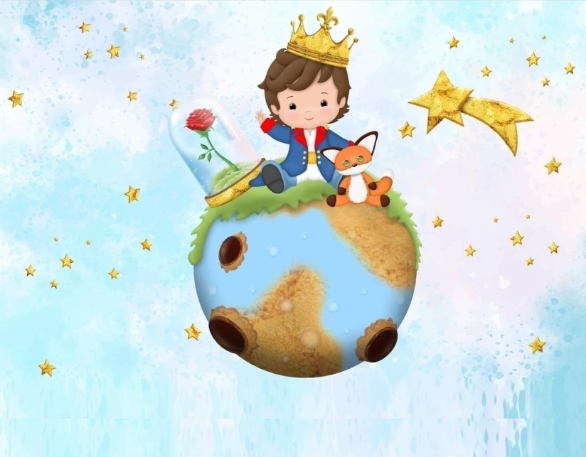 PAPEL DE PAREDE PEQUENO PRINCIPE 2