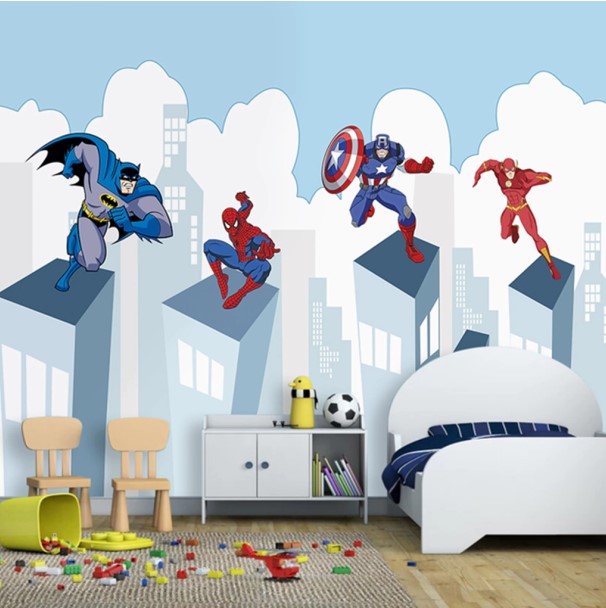 PAPEL DE PAREDE HEROIS NA CIDADE