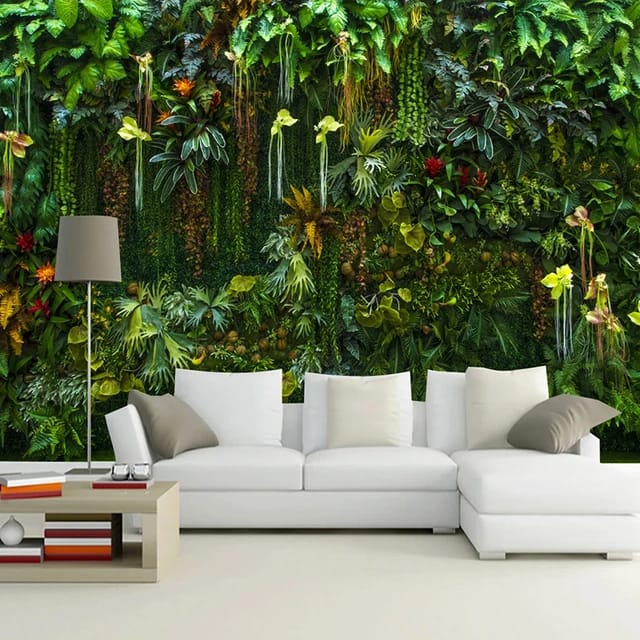 PAPEL DE PAREDE JARDIM VERTICAL