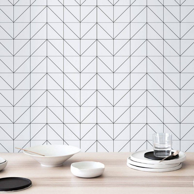 PAPEL DE PAREDE GEOMETRICO PARA SALA COZINHA E BANHEIRO