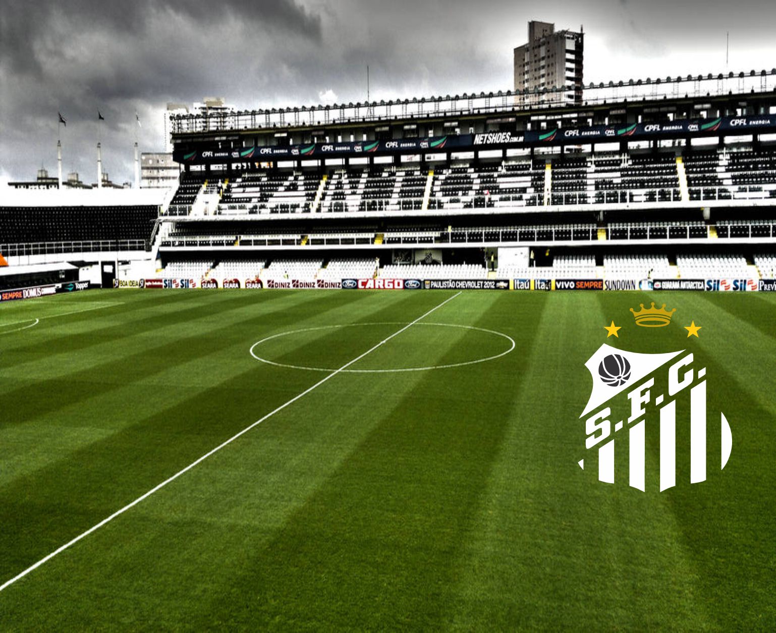 PAPEL DE PAREDE SANTOS FUTEBOL Vila Belmiro